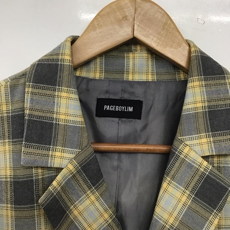 ページボーイ PAGEBOY ジャケット、上着 ジャケット、ブレザー L チェック マルチカラー / マルチカラー / multicolor レディース USED 古着 中古 10155727