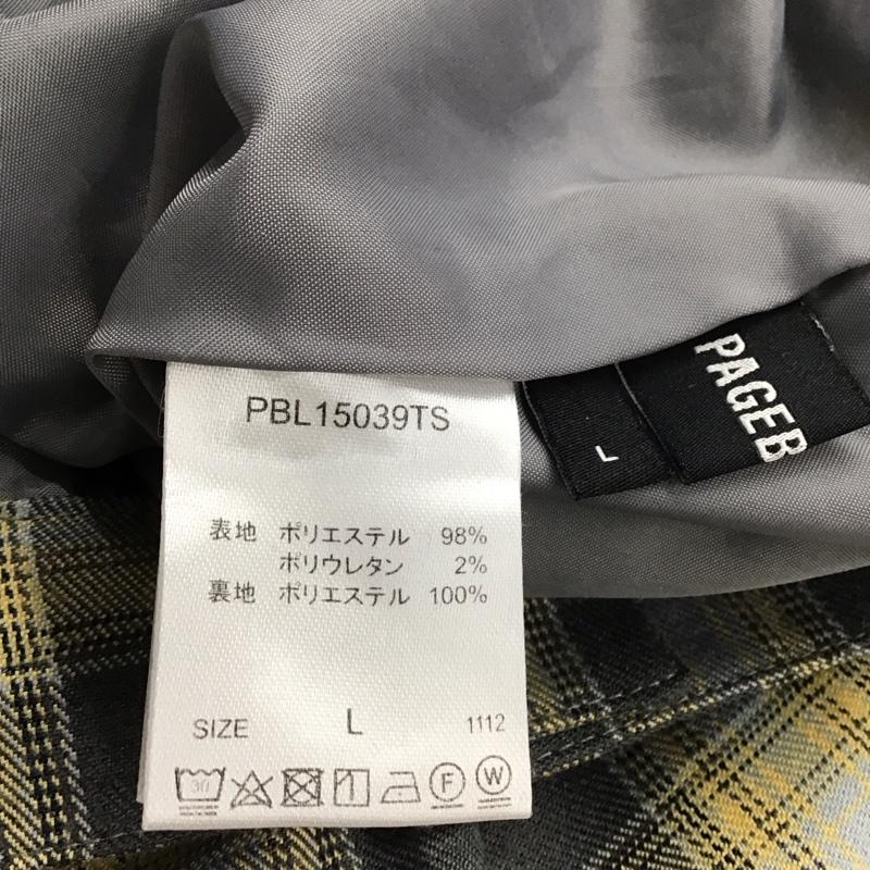 ページボーイ PAGEBOY パンツ スラックス L チェック マルチカラー / マルチカラー / multicolor レディース USED 古着 中古 10155728