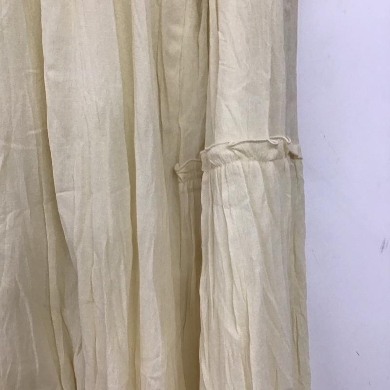シンプリシテェ Simplicite スカート ロングスカート タグ付 FREE 無地 アイボリー / アイボリー / レディース USED 古着 中古 10155730