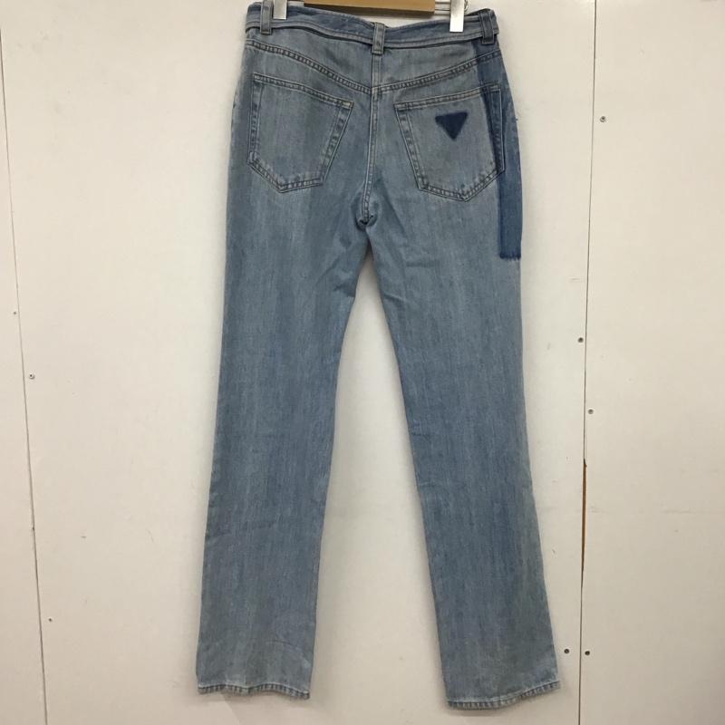 プラダ PRADA パンツ デニム、ジーンズ 26インチ プリント 水色 / ライトブルー / レディース USED 古着 中古 10155731