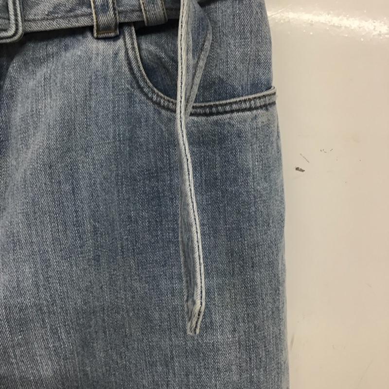 プラダ PRADA パンツ デニム、ジーンズ 26インチ プリント 水色 / ライトブルー / レディース USED 古着 中古 10155731