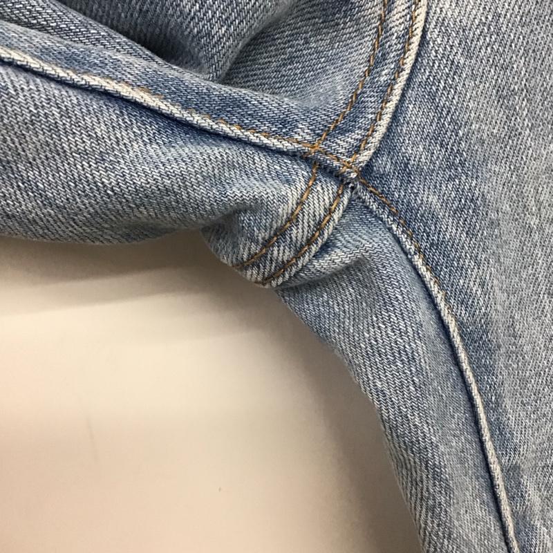 プラダ PRADA パンツ デニム、ジーンズ 26インチ プリント 水色 / ライトブルー / レディース USED 古着 中古 10155731