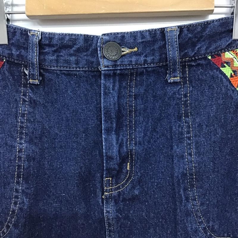 チチカカ TITICACA スカート ロングスカート S 無地 インディゴ / インディゴ / Indigo レディース USED 古着 中古 10155732