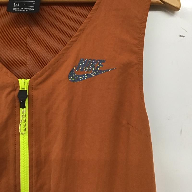 ナイキ NIKE サロペット・オーバーオール サロペット、オーバーオール CJ2292-802 オールインワン L 無地 X ロゴ、文字 茶 / ブラウン / brown レディース USED 古着 中古 10155734