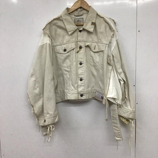 メゾンミハラヤスヒロ Maison MIHARA YASUHIRO ジャケット、上着 ジャケット、ブレザー デニムジャケット 38 無地 白 / ホワイト / white レディース USED 古着 中古 10155735