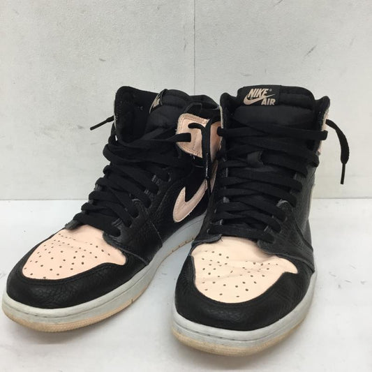 ナイキ NIKE スニーカー スニーカー Nike Air Jordan 1 Retro High OG Crimson Tint 555088-081 28.0cm ロゴ、文字 桃 / ピンク / pink X 黒 / ブラック / black メンズ USED 古着 中古 10155738