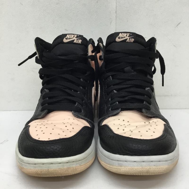ナイキ NIKE スニーカー スニーカー Nike Air Jordan 1 Retro High OG Crimson Tint 555088-081 28.0cm ロゴ、文字 桃 / ピンク / pink X 黒 / ブラック / black メンズ USED 古着 中古 10155738