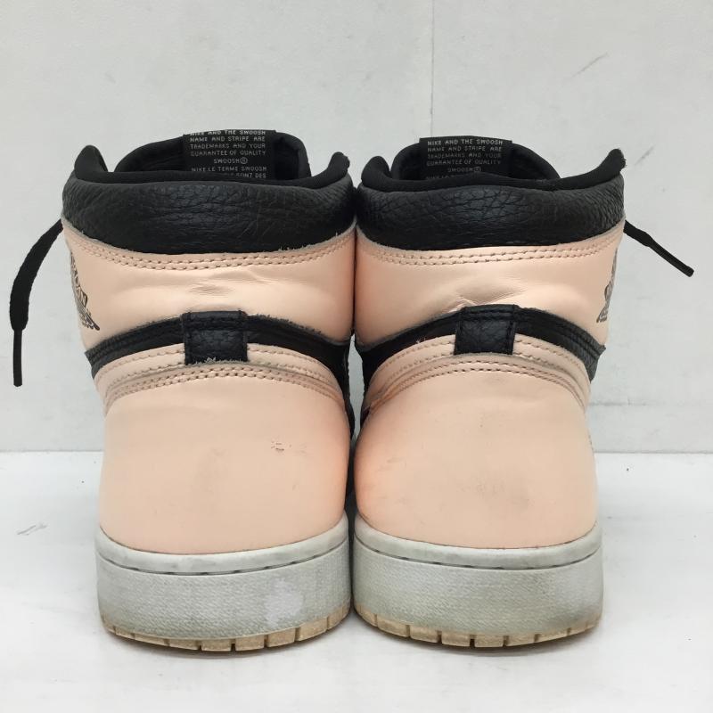 ナイキ NIKE スニーカー スニーカー Nike Air Jordan 1 Retro High OG Crimson Tint 555088-081 28.0cm ロゴ、文字 桃 / ピンク / pink X 黒 / ブラック / black メンズ USED 古着 中古 10155738