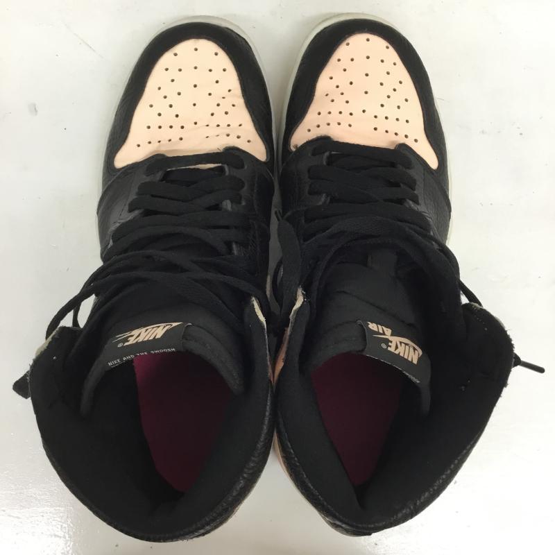 ナイキ NIKE スニーカー スニーカー Nike Air Jordan 1 Retro High OG Crimson Tint 555088-081 28.0cm ロゴ、文字 桃 / ピンク / pink X 黒 / ブラック / black メンズ USED 古着 中古 10155738