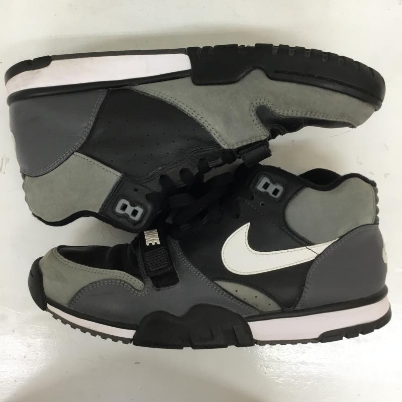 ナイキ NIKE スニーカー スニーカー Nike Air Trainer 1 Black Grey FD0808-001 27.0cm ロゴ、文字 黒 / ブラック / black X 灰 / グレー / gray メンズ USED 古着 中古 10155740