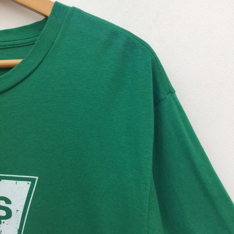 リーバイス Levi s Tシャツ 半袖 Levi s バットウィング ロゴ Tシャツ グリーン XL ロゴ、文字 緑 / グリーン / green メンズ USED 古着 中古 10155744