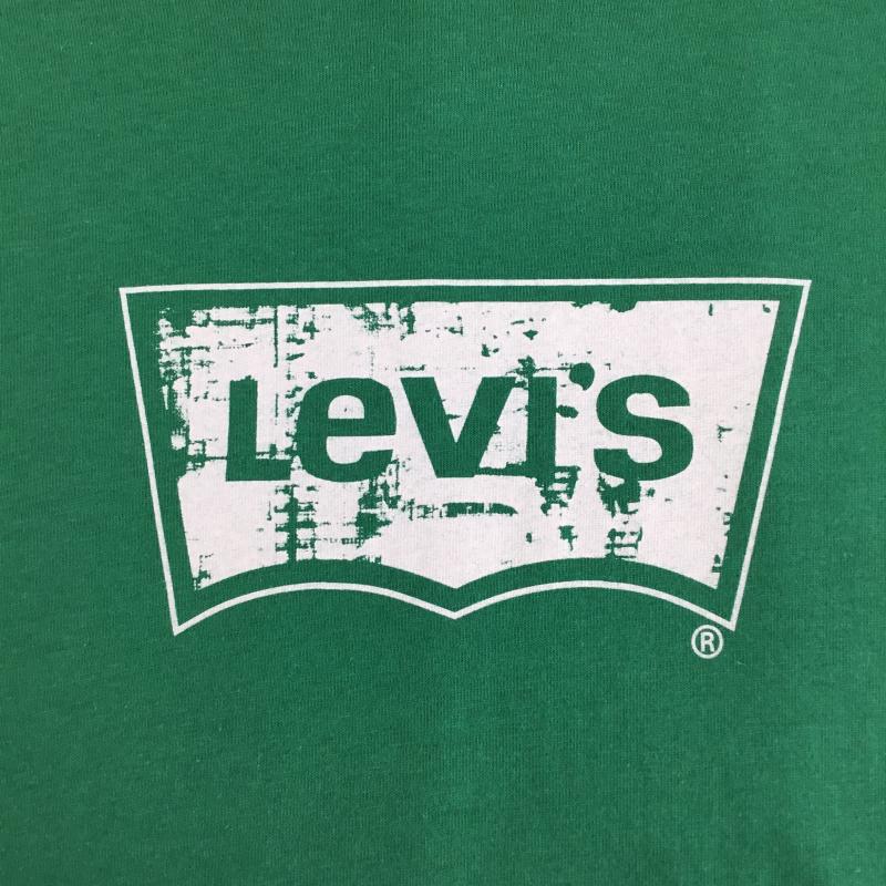 リーバイス Levi s Tシャツ 半袖 Levi s バットウィング ロゴ Tシャツ グリーン XL ロゴ、文字 緑 / グリーン / green メンズ USED 古着 中古 10155744
