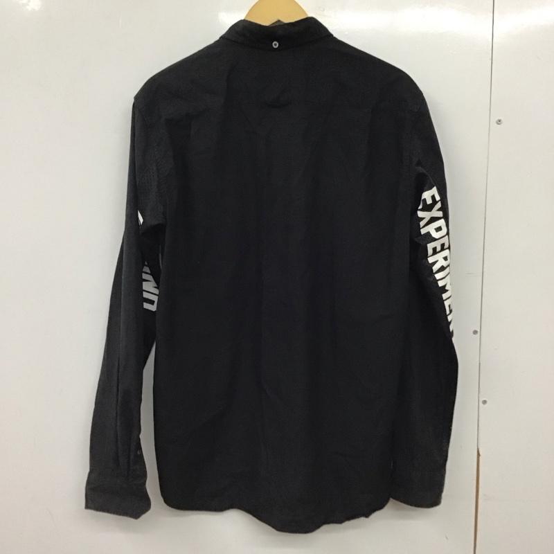 ユニフォームエクスペリメント uniform experiment シャツ、ブラウス 長袖 長袖シャツ 無地シャツ カラーシャツ 3 無地 ダークグレー / ダークグレー / メンズ USED 古着 中古 10155747