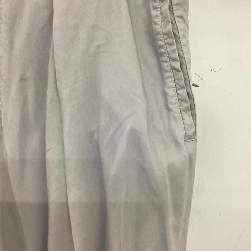 ワイズ Y s パンツ ワークパンツ、ペインターパンツ YD-P08-205 フロントタックワイドパンツ 2 無地 灰 / グレー / gray レディース USED 古着 中古 10155749