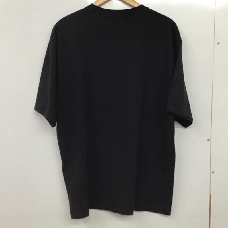 ニコアンド niko and... Tシャツ 半袖 半袖カットソー 刺繍Tシャツ クルーネックカットソー M 刺繍 黒 / ブラック / black メンズ USED 古着 中古 10155751