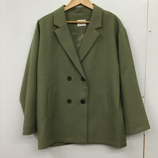 ローリーズファーム LOWRYS FARM ジャケット、上着 ジャケット、ブレザー FREE 無地 緑 / グリーン / green レディース USED 古着 中古 10155754