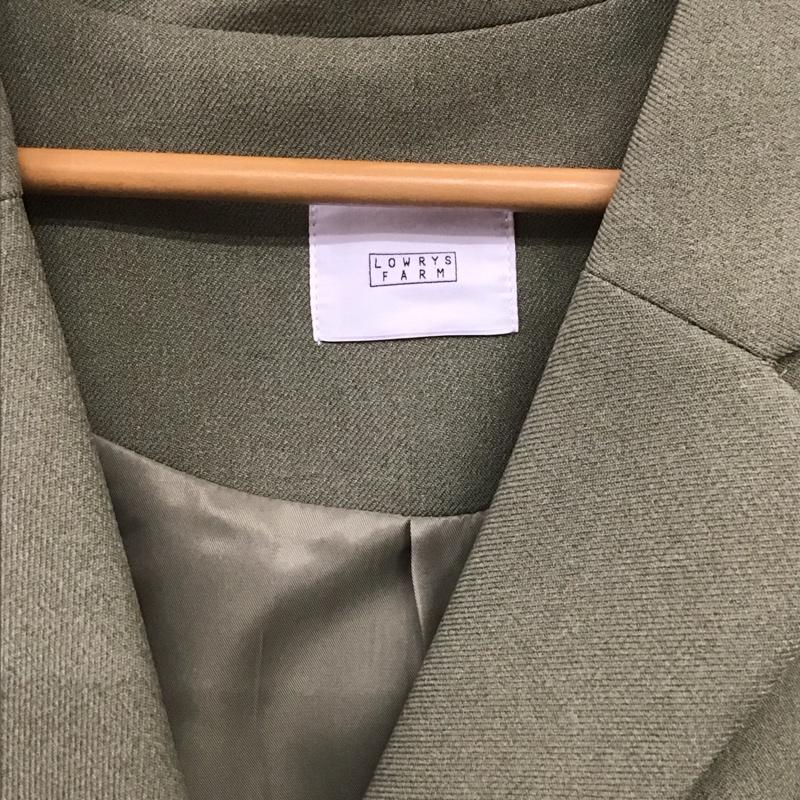 ローリーズファーム LOWRYS FARM ジャケット、上着 ジャケット、ブレザー FREE 無地 緑 / グリーン / green レディース USED 古着 中古 10155754