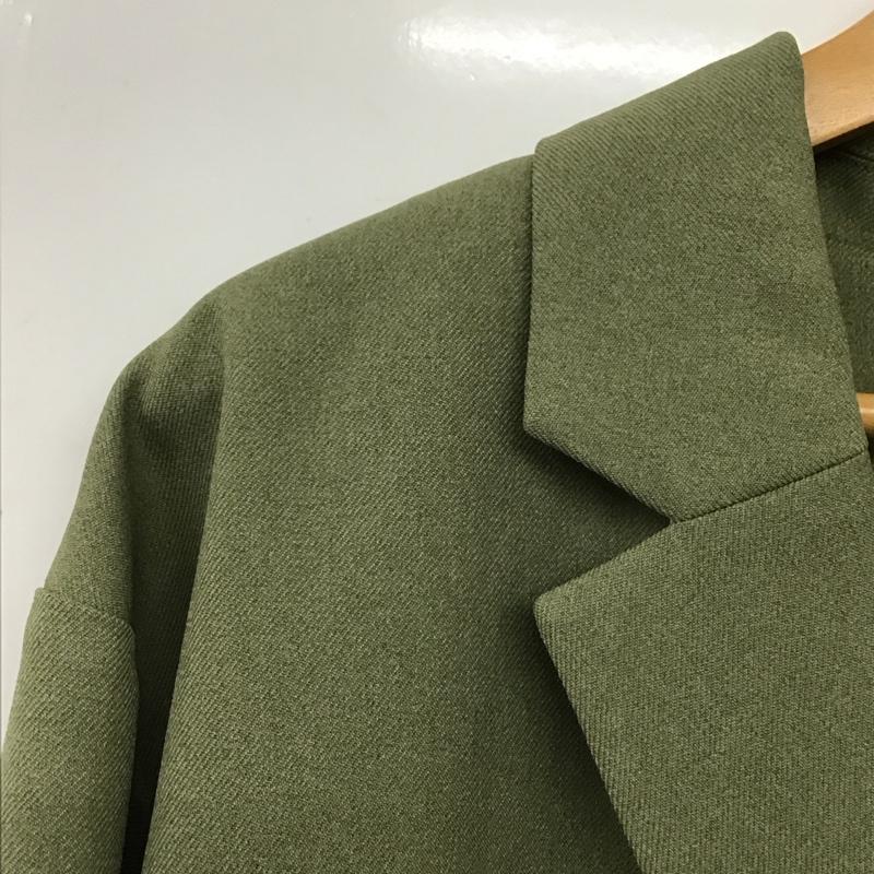ローリーズファーム LOWRYS FARM ジャケット、上着 ジャケット、ブレザー FREE 無地 緑 / グリーン / green レディース USED 古着 中古 10155754