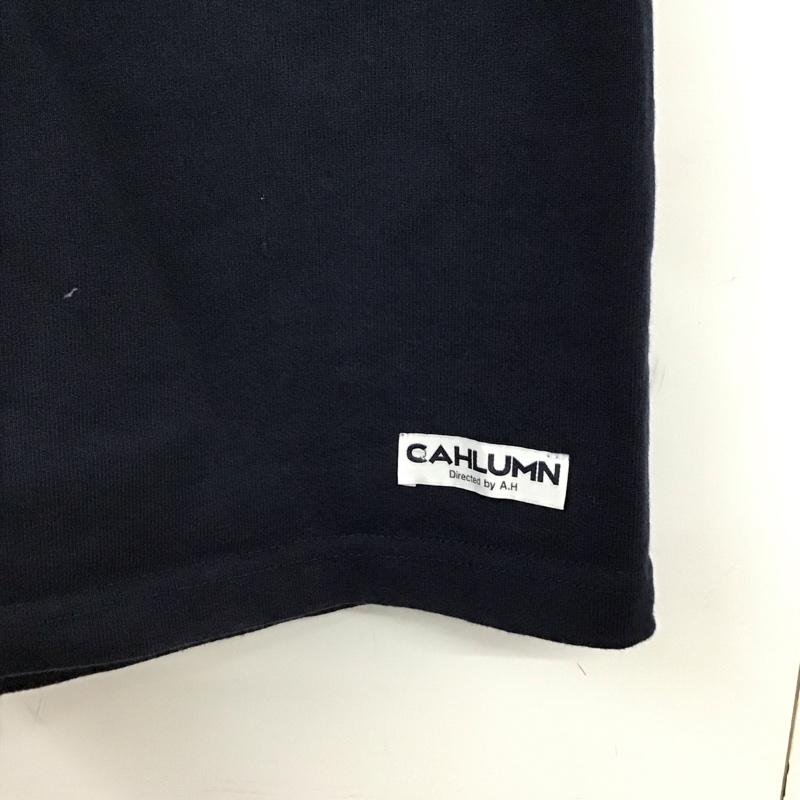 カウラム CAHLUMN パンツ ショートパンツ ショートパンツ ハーフパンツ カジュアルパンツ スウェットパンツ M 無地 紺 / ネイビー / navy メンズ USED 古着 中古 10155757