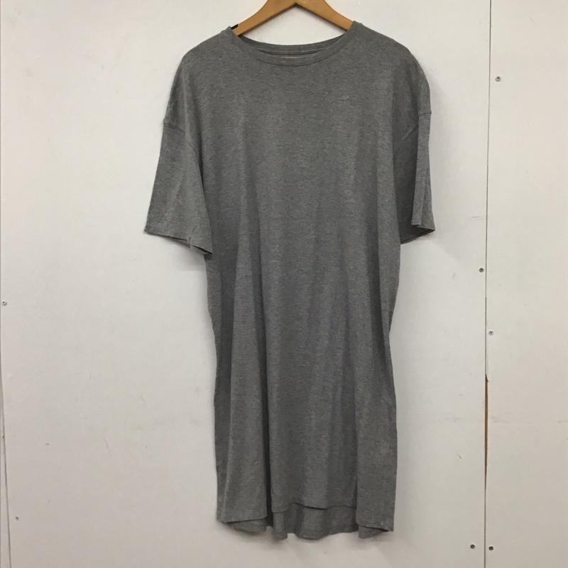 ナノユニバース nano・universe ワンピース ひざ丈スカート FREE 無地 灰 / グレー / gray レディース USED 古着 中古 10155758