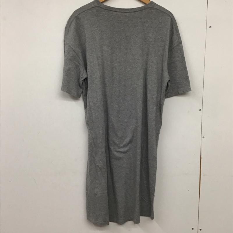 ナノユニバース nano・universe ワンピース ひざ丈スカート FREE 無地 灰 / グレー / gray レディース USED 古着 中古 10155758