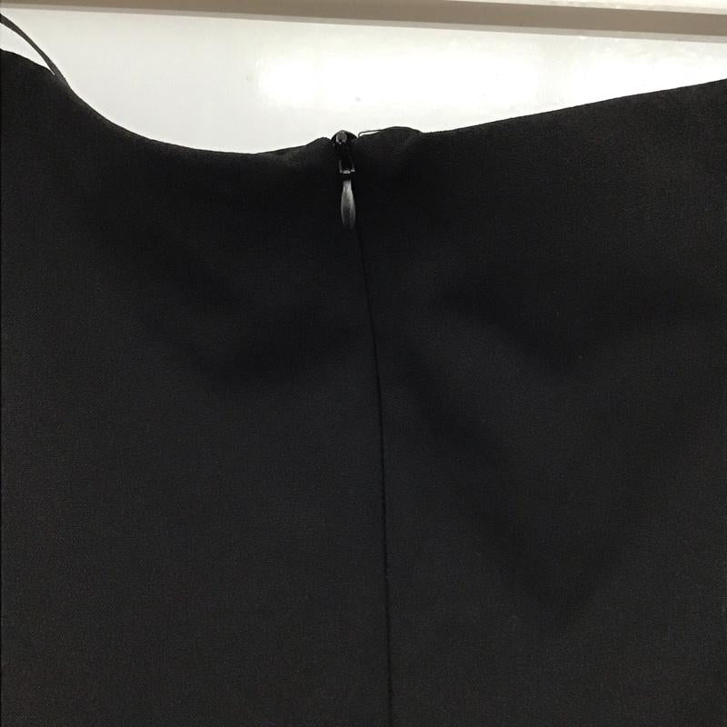 ザラ ZARA ワンピース ミニスカート M 無地 黒 / ブラック / black レディース USED 古着 中古 10155759