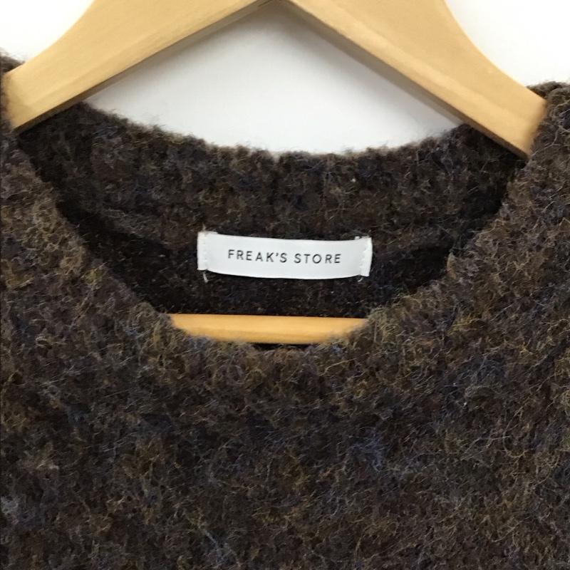 フリークスストア FREAK S STORE ニット、セーター 長袖 長袖ニットカットソー クルーネック セーター L  マルチカラー / マルチカラー / multicolor メンズ USED 古着 中古 10155760