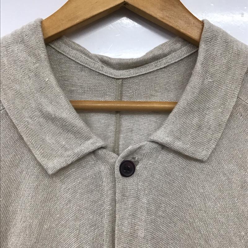 ワイズ Y s カーディガン 半袖 YN-K08-976 2 無地 ベージュ / ベージュ / beige レディース USED 古着 中古 10155763