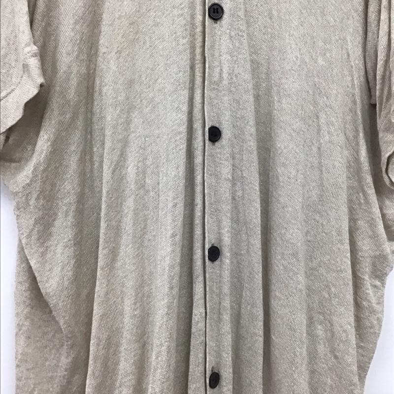 ワイズ Y s カーディガン 半袖 YN-K08-976 2 無地 ベージュ / ベージュ / beige レディース USED 古着 中古 10155763
