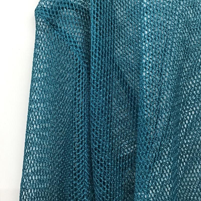 ページボーイ PAGEBOY カットソー 長袖 カットソー メッシュ FREE 無地 青 / ブルー / blue レディース USED 古着 中古 10155765