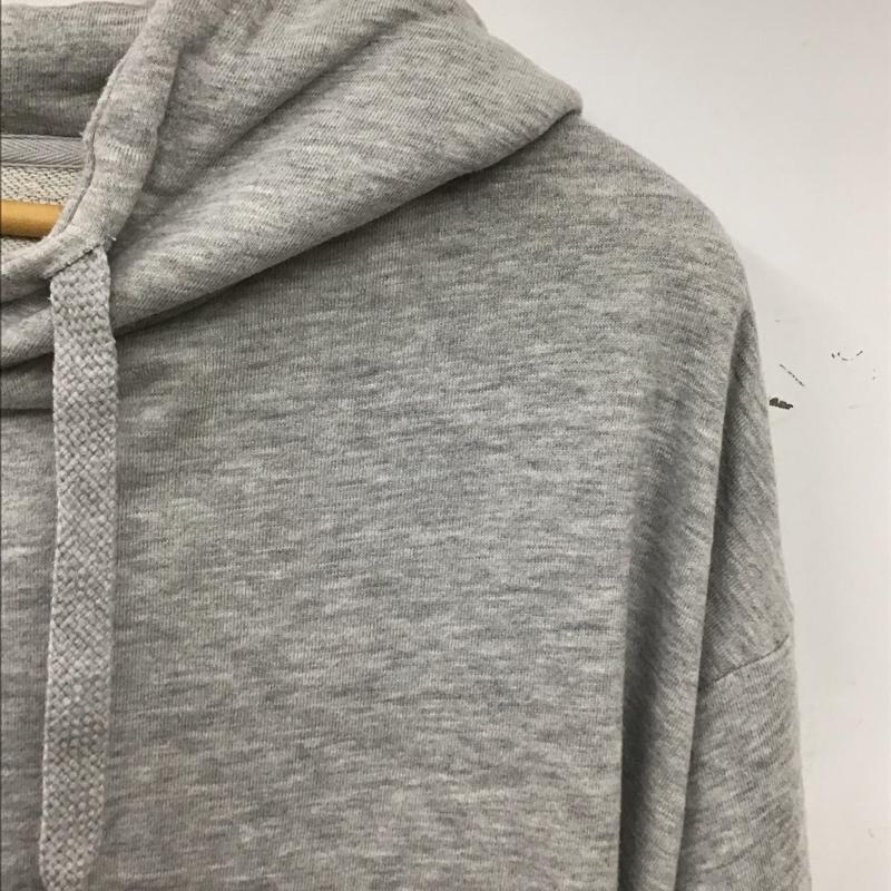 グラニフ graniph パーカー 長袖 FREE プリント 灰 / グレー / gray レディース USED 古着 中古 10155768