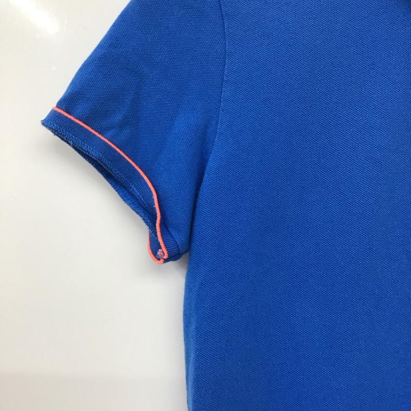 ラコステ ライブ LACOSTE L!VE ワンピース ミニスカート M 無地 青 / ブルー / blue レディース USED 古着 中古 10155769