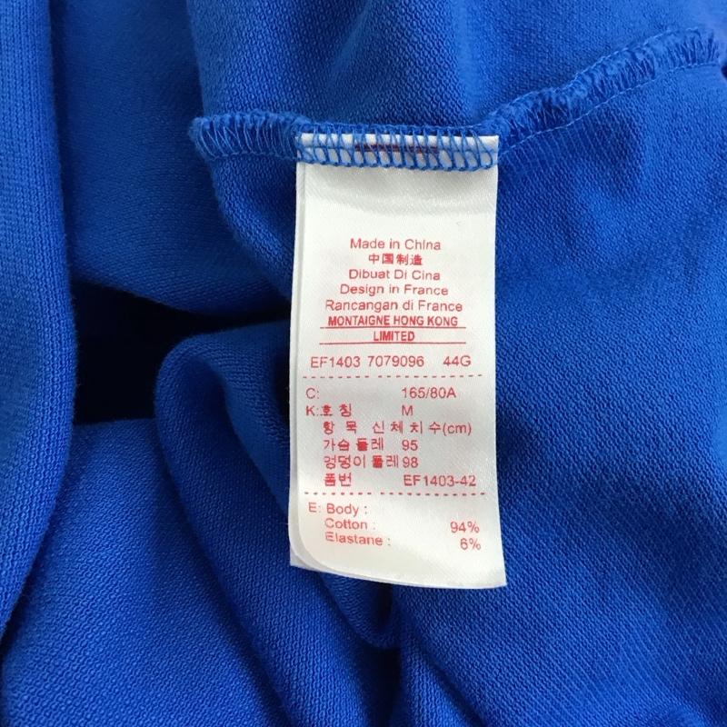 ラコステ ライブ LACOSTE L!VE ワンピース ミニスカート M 無地 青 / ブルー / blue レディース USED 古着 中古 10155769