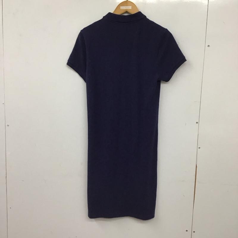 ポロラルフローレン POLO RALPH LAUREN ワンピース ミニスカート M 無地 紺 / ネイビー / navy レディース USED 古着 中古 10155771
