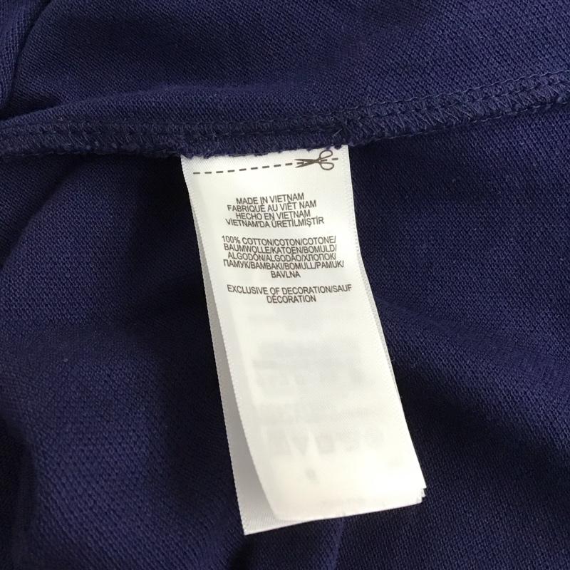 ポロラルフローレン POLO RALPH LAUREN ワンピース ミニスカート M 無地 紺 / ネイビー / navy レディース USED 古着 中古 10155771