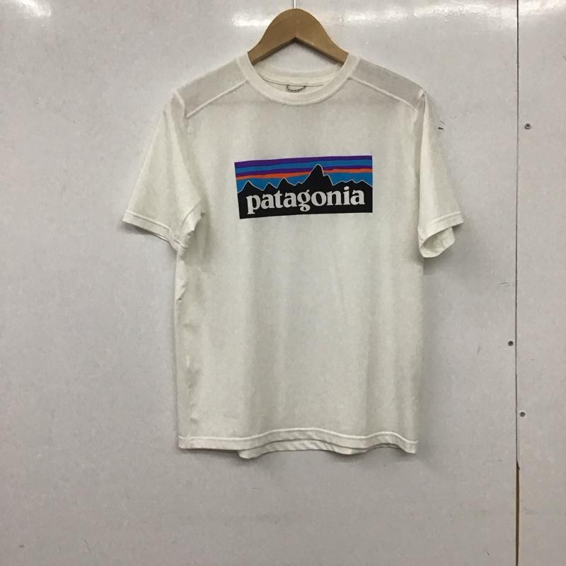 パタゴニア patagonia Tシャツ 半袖 XXL プリント 白 / ホワイト / white ボーイズ USED 古着 中古 10155772