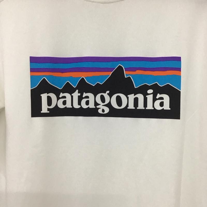 パタゴニア patagonia Tシャツ 半袖 XXL プリント 白 / ホワイト / white ボーイズ USED 古着 中古 10155772