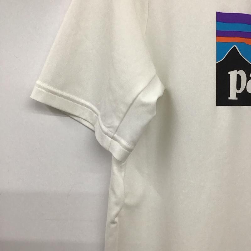 パタゴニア patagonia Tシャツ 半袖 XXL プリント 白 / ホワイト / white ボーイズ USED 古着 中古 10155772