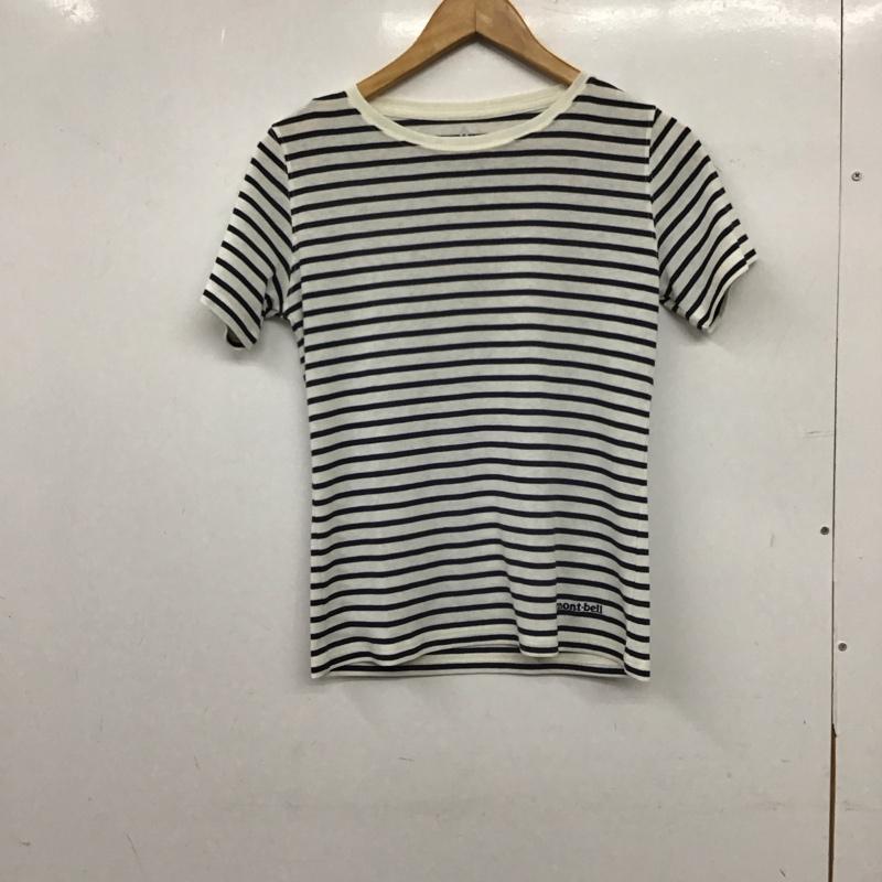 モンベル mont-bell Tシャツ 半袖 M ボーダー柄 マルチカラー / マルチカラー / multicolor レディース USED 古着 中古 10155778