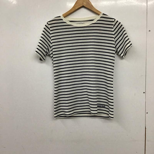 モンベル mont-bell Tシャツ 半袖 M ボーダー柄 マルチカラー / マルチカラー / multicolor レディース USED 古着 中古 10155778