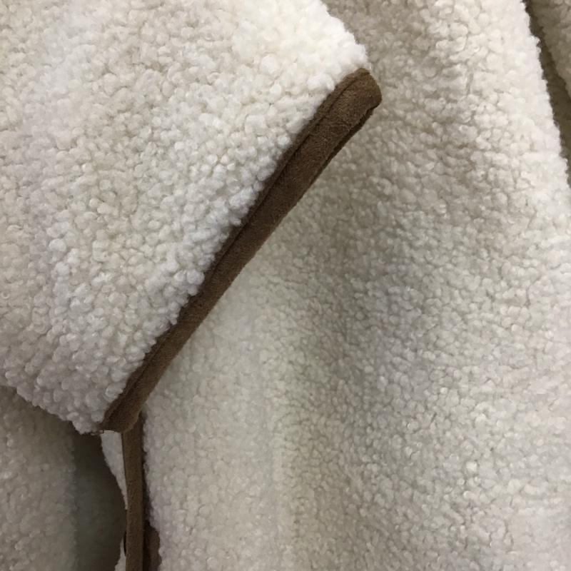 エヘカソポ ehka sopo コート コート一般 FREE 無地 アイボリー / アイボリー / レディース USED 古着 中古 10155780