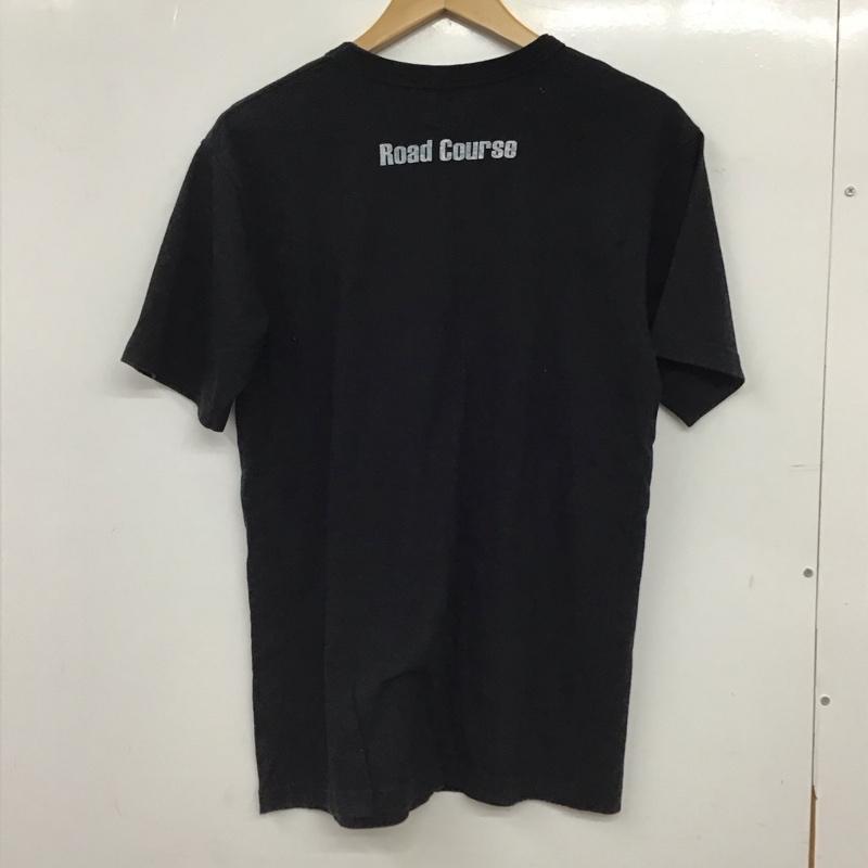 ウエストライド WESTRIDE Tシャツ 半袖 半袖カットソー プリントTシャツ クルーネックカットソー 38 プリント 黒 / ブラック / black メンズ USED 古着 中古 10155782