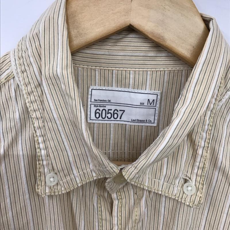 リーバイス Levi s シャツ、ブラウス 長袖 長袖シャツ ストライプシャツ カラーシャツ ボタンダウンシャツ M ストライプ マルチカラー / マルチカラー / multicolor メンズ USED 古着 中古 10155783