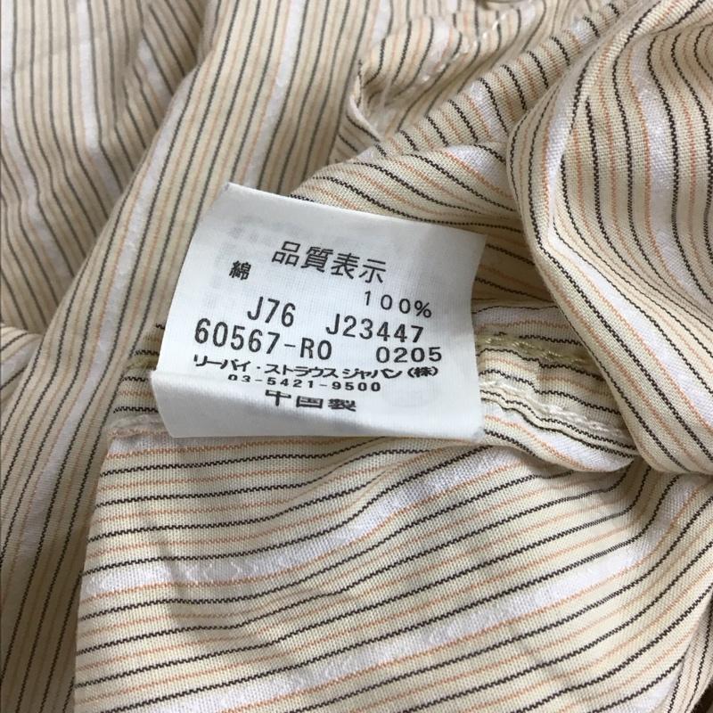 リーバイス Levi s シャツ、ブラウス 長袖 長袖シャツ ストライプシャツ カラーシャツ ボタンダウンシャツ M ストライプ マルチカラー / マルチカラー / multicolor メンズ USED 古着 中古 10155783