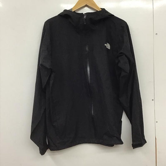 ザノースフェイス THE NORTH FACE ジャケット、上着 ジャンパー、ブルゾン ジップアップジャケット ナイロンジャケットパーカー アウター L ロゴ、文字 黒 / ブラック / black メンズ USED 古着 中古 10155786