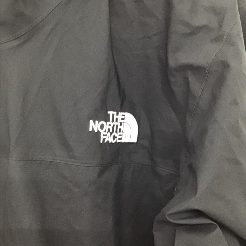 ザノースフェイス THE NORTH FACE ジャケット、上着 ジャンパー、ブルゾン ジップアップジャケット ナイロンジャケットパーカー アウター L ロゴ、文字 黒 / ブラック / black メンズ USED 古着 中古 10155786