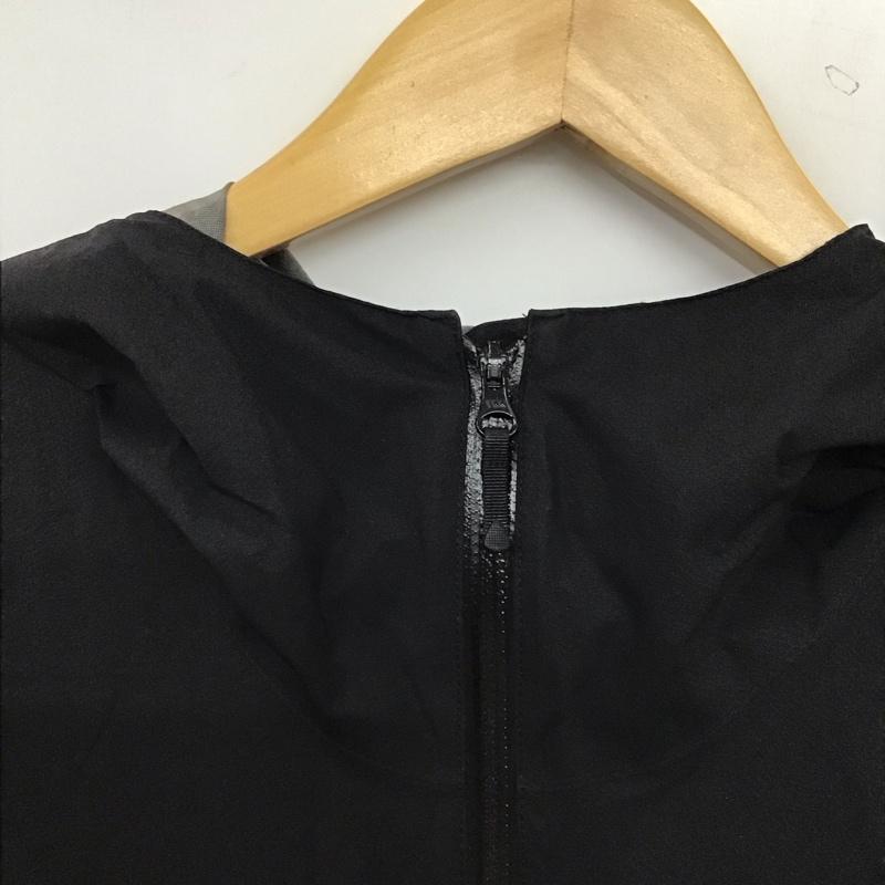 ザノースフェイス THE NORTH FACE ジャケット、上着 ジャンパー、ブルゾン ジップアップジャケット ナイロンジャケットパーカー アウター L ロゴ、文字 黒 / ブラック / black メンズ USED 古着 中古 10155786