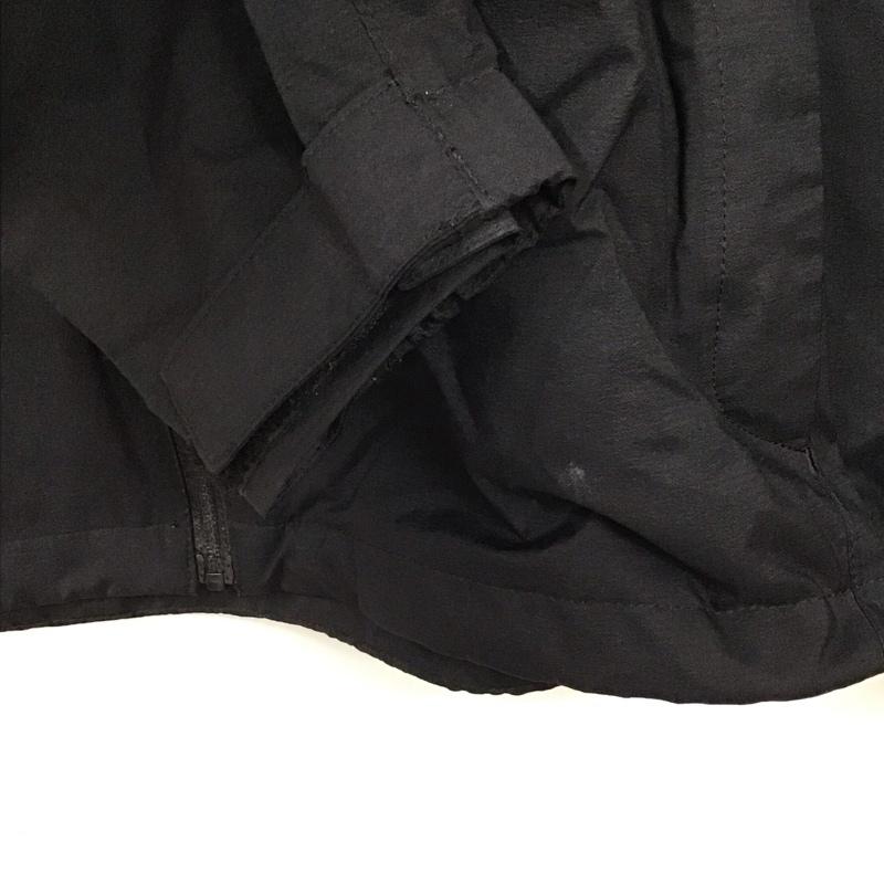 ザノースフェイス THE NORTH FACE ジャケット、上着 ジャンパー、ブルゾン ジップアップジャケット ナイロンジャケットパーカー アウター L ロゴ、文字 黒 / ブラック / black メンズ USED 古着 中古 10155786