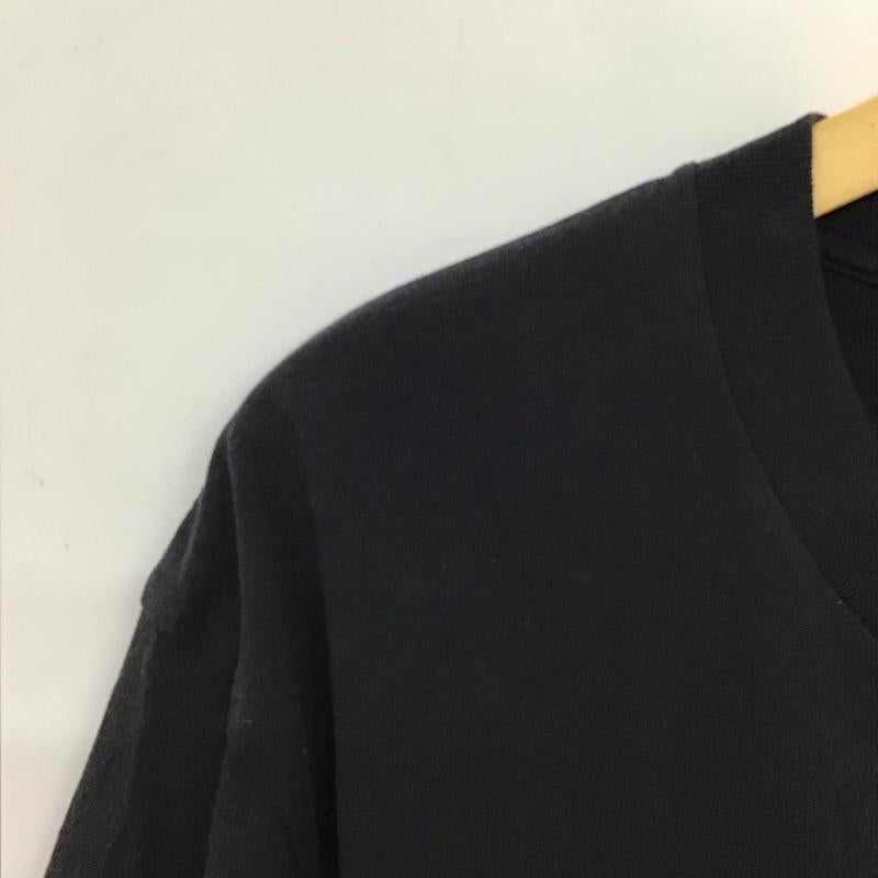 ユニクロ UNIQLO Tシャツ 半袖 341-467775 半袖カットソー プリントTシャツ クルーネックカットソー XXL プリント 黒 / ブラック / black メンズ USED 古着 中古 10155787