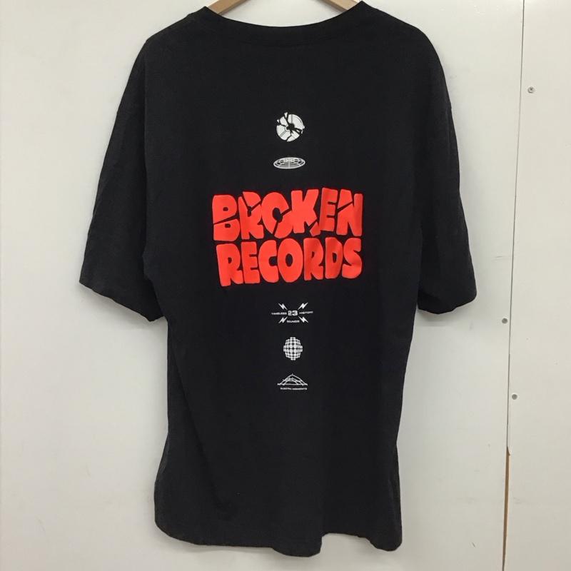 エアジョーダン AIR JORDAN Tシャツ 半袖 半袖カットソー プリントTシャツ クルーネックカットソー XL ロゴ、文字 黒 / ブラック / black メンズ USED 古着 中古 10155788